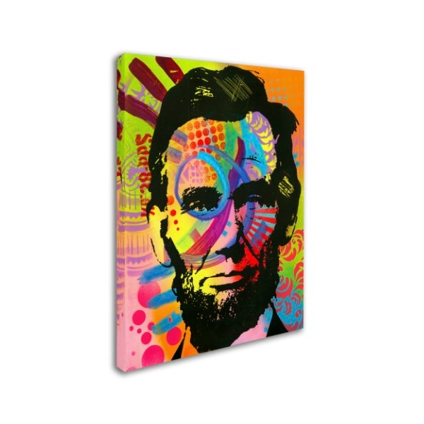 Dean Russo 'Abraham Lincoln II' Canvas Art,14x19